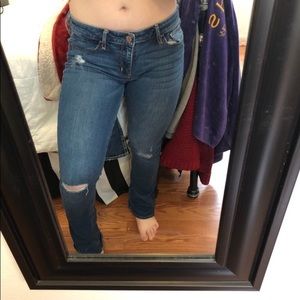 Dark wash Hollister jeans